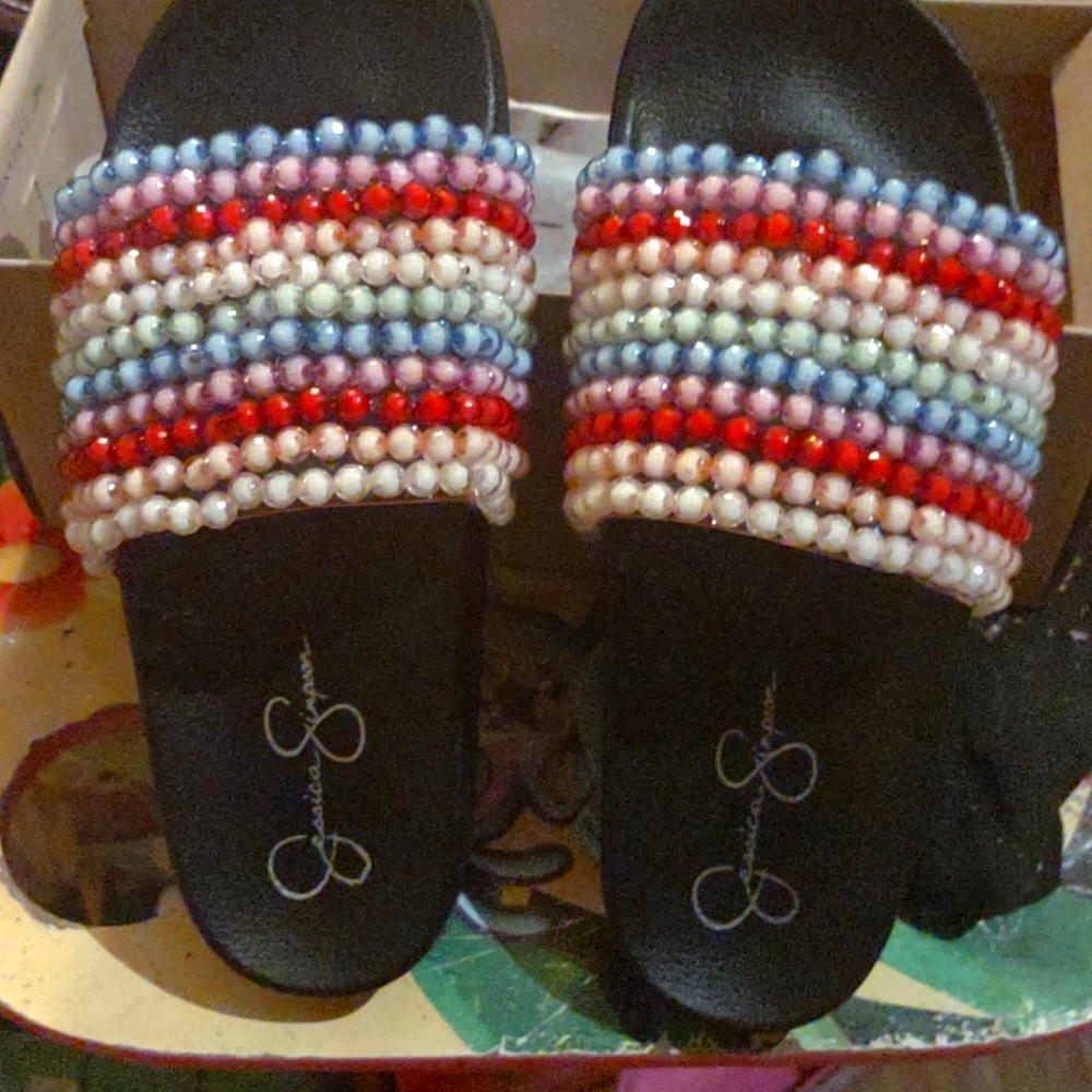 Jessica Simpson slides/sandals